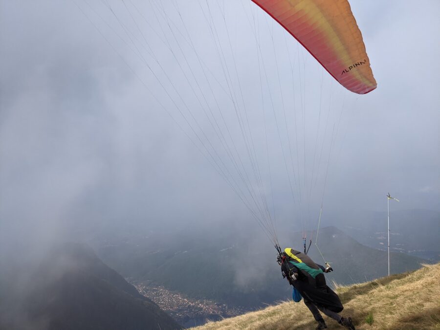 Sicherheitstraining mit Flugschule touch and go...  misty start